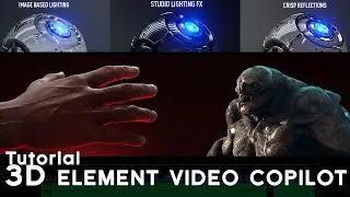 Video Copilot Element 3D Hindi Tutorial How to import 3d models in Adobe After Effect 