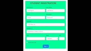 Form in Bootstrap 4 || How to create form using HTML and Bootstrap4