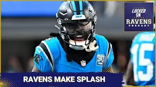 Baltimore Ravens make SPLASH TRADE, acquire Diontae Johnson from Carolina Panthers to bolster WRs