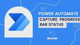 How to fetch Progress Bar status using Power Automate | Power Automate
