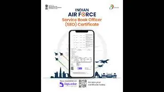Access Certificates for Indian Air Force Service Book Officer (SBO) for 2024 on 