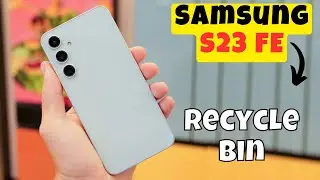 Samsung Galaxy S23 FE Recycle Bin || How to use recycle bin || Recycle bin settings