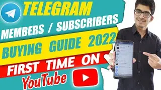 Telegram Subscribers Buying Guide 2022 | Telegram members kaise kharide | Telegram Memeber 2022.