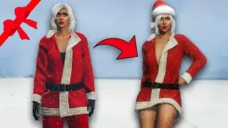 *STILL WORKS* Santa Glitch for GTA 5 Female Outfits! 🎅