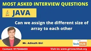 Can we assign the different size of array to each other