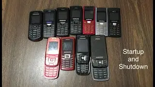 All My Samsung Phones Startup And Shutdown! (My first compilation video made in iMovie!)