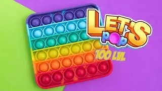 BEST Relaxing Game | 100 lvl POP IT | Lats POP