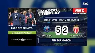 PSG 5-2 Monaco : Dembélé enfin buteur, Paris rugit… Le goal replay du match