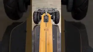 POV Unboxing the Ultimate offroad electric skateboard 