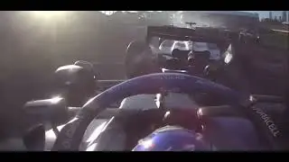 Logan Sargeant Onboard Crash Into Nyck de Vries | Australian GP 2023