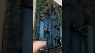 Блокнот, декорированный в стиле микс медиа. 