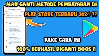 Cara mengganti Metode pembayaran play store | Ganti metode pembayaran google play