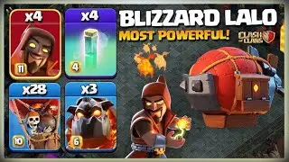 BLIZZARD LALO MOST POWERFUL! #clashofclans #coc #clash