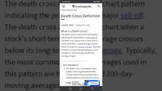 What is death Cross in Cryptocurrency Market #cryptonews #cryptoshorte #bitcoin