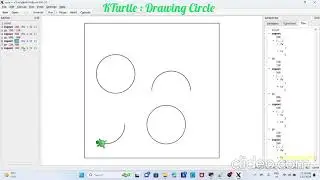 KTurtle drawing circle | Learn basic coding in Kturtle | Coding with Kturtle | Kturtle tutorials
