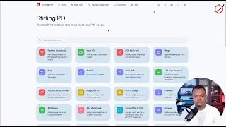Full-featured and free PDF editor running in docker - meet Stirling PDF