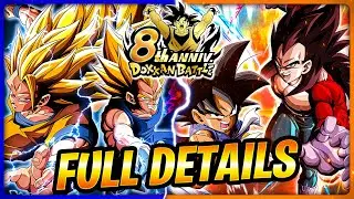 NEW MECHANICS & NEW LEVELS OF BROKEN?! 8th Anniversary LRs FULL Details & Animations (Dokkan Battle)