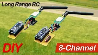 Making a Long Range Remote Control. DIY 1 to 8-Channel Arduino RC PART-1