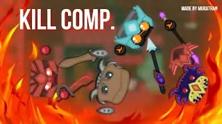 *🌹RAIDING EZZL🌹*🔥 KILLING x2 1m x3 700k🔥 - KILL COMPILATION | Starve.io