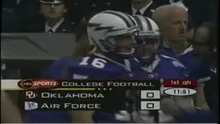 NCAAF 2001 Oklahoma at Air Force