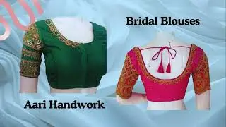 Aari Bridal Blouses: Handcrafted Luxury from D3Blouses