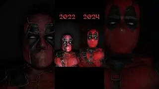 QUAL SUA VERSÃO PREFERIDA? ⚔️ #deadpool #antesedepois #viralshorts #evolução