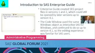 SAS Enterprise Guide 8.3 and SAS Studio 3.81 With SAS 9.4  Part 1- SAS Enterprise Guide