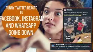 Twitter Hilariously Reacts to FACEBOOK, INSTAGRAM AND WHATSAPP GOING DOWN - Plus How to Fix Facebook