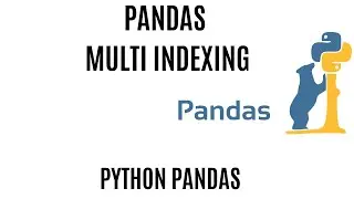 Multi Indexing Pandas | multi index dataframe pandas | Multi index in python | Multi index Notation