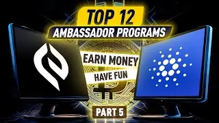 Earn Big in Crypto: Top 12 Ambassador Programs with Rewards & Perks! Part 5