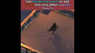Make Player stand out in Dark scenes - Unity Lighting #UnityTips