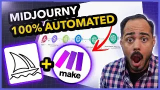 Midjourney Automation (No Code) With Make.Com and ImagineAPI.dev + Bluprint Included