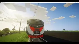 РАБОТАЮ МАШИНИСТОМ ПОЕЗДА В MineCraft 6