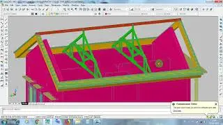 296 LETAK KUDA-KUDA ATAP PELANA TUNGGAL AUTOCAD