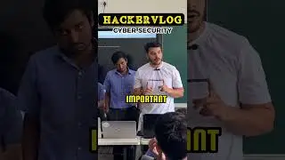 Hacker Vlog  | #cybersecurity #hacking #ethicalhacking #cybersecuritytrainingforbeginners