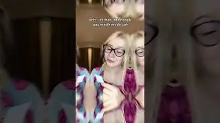 bule barbie juga ikut trend nenek😍