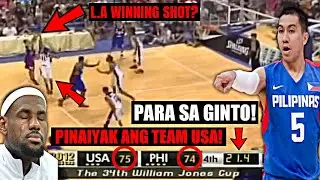 LA TENORIO AT GILAS PILIPINAS GINULANTANG ANG TEAM USA PARA SA GINTO! | 2012 WILLIAM JONES CUP