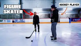 SHE GOT ME OUT OF MY COMFORT ZONE! (Olympic Figure Skater)