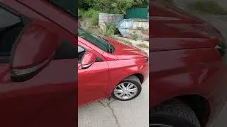 лада веста, вид после полировки кузова и обработки слоем керамики
