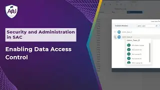 Enabling Data Access Control in SAP Analytics Cloud