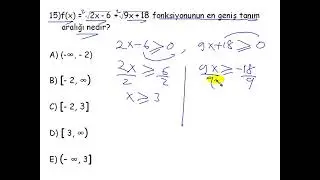 Örnek 15 - Matematik Dersleri