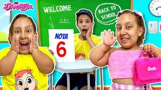 História de Volta às Aulas de Maria Clara MC Divertida para Crianças | Back to School Story for kids