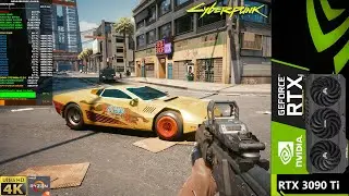 Cyberpunk 2077 Ultra Settings Ray Tracing 4K DLSS | RTX 3090 Ti | Ryzen 9 5950X