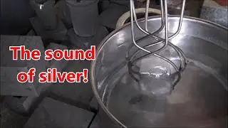 What Does Quenching Over 1 KILO of Silver Sound Like? 