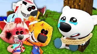 СЕМЬЯ МИМИМИШЕК EXE ПОХИТИЛА БЕЛУЮ ТУЧКУ МИМИМИШКИ В МАЙНКРАФТ MINECRAFT ТРОЛЛИНГ ЛОВУШКА