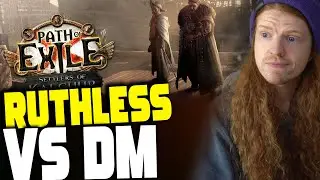 I Tried RUTHLESS HCSSF Path Of Exile...