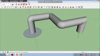 Cara mudah desain 3D membuat PVC pipa dengan Skecthup