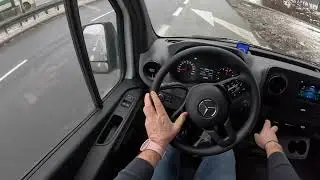 ТЕСТ ДРАЙВ НОВОГО МЕРСЕДЕС СПРИНТЕР 2023(2.1 317 ЦДИ 170 Л.С.)ОБЗОР/ДИЗАЙН/ВОЖДЕНИЕ ОТ ПЕРВОГО ЛИЦА