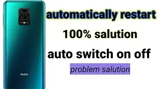redmi note 9 pro auto restart problem salution||redmi note 9 pro auto restart during call ||