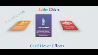 Awesome CSS Card Hover Effects | CSS Image Card Effects | Html & CSS Hover Effects